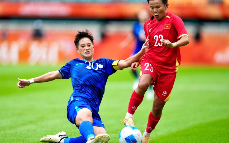 Đội tuyển nữ Việt Nam 0-1 Đài Loan, ASIAD 20: Thu Thương đánh đầu dội cột dọc