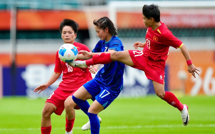 Đội tuyển nữ Việt Nam 1-2 Đài Loan, ASIAD 20: Thanh Nhã ghi bàn rút ngắn tỷ số