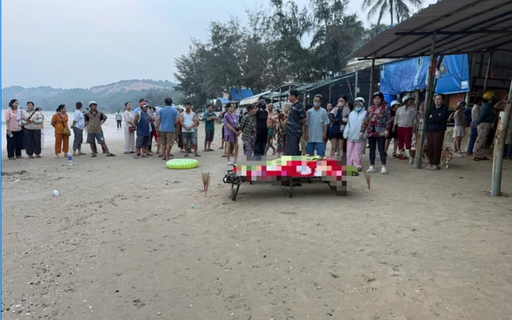 Hai phụ nữ bán hải sản tử vong do đuối nước ở biển Mũi Né