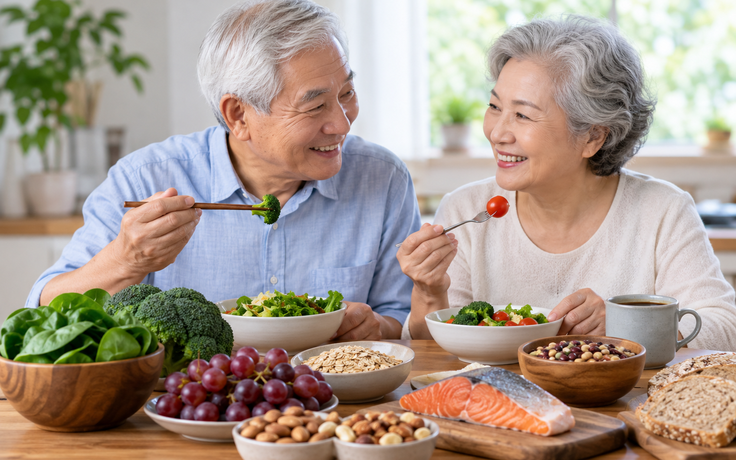 Sau tuổi 60, nên ăn 8 thực phẩm này để khỏe mạnh, sống thọ hơn