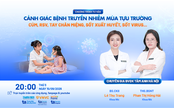 Cảnh giác bệnh truyền nhiễm mùa tựu trường
