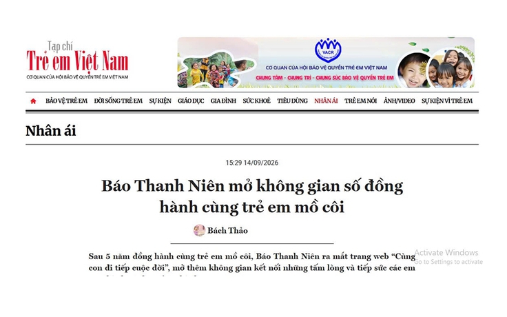 Công nghệ kết nối lòng nhân ái