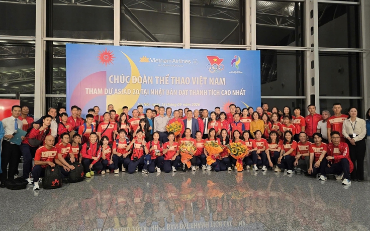 Đoàn thể thao Việt Nam lên đường tham dự ASIASD 20: Nỗ lực đem vinh quang về cho Tổ quốc