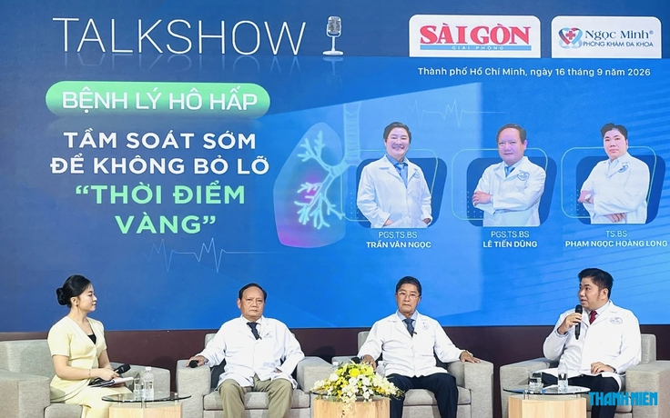 PGS-TS Trần Văn Ngọc: Mười mấy tuổi có thể mắc ung thư phổi