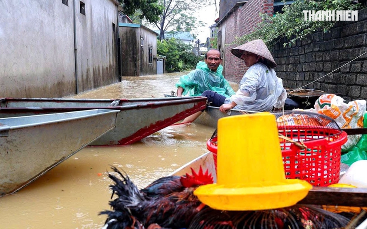 Hơn 10.600 người Hà Nội bị ảnh hưởng do mưa lũ