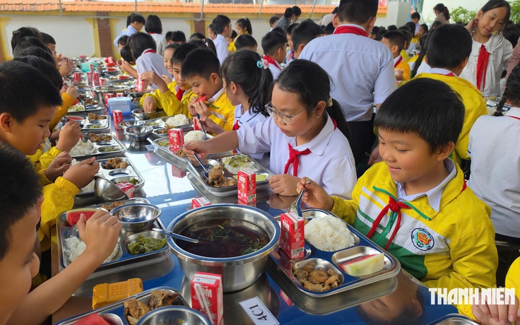 Trường tiểu học Trưng Vương (Lâm Đồng) siết kiểm soát thực phẩm bếp ăn bán trú