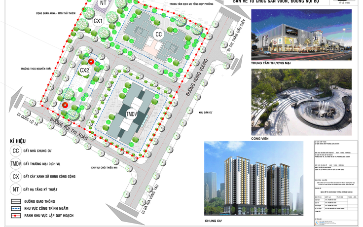 Đất ‘vàng’ khó đấu giá vì địa phương muốn có chung cư 25 tầng tạo điểm nhấn