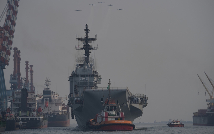 Indonesia nhận tàu sân bay đầu tiên