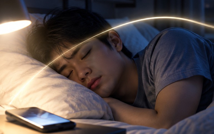 Ánh sáng ban đêm khi ngủ liên quan nguy cơ đột quỵ cao hơn 33%