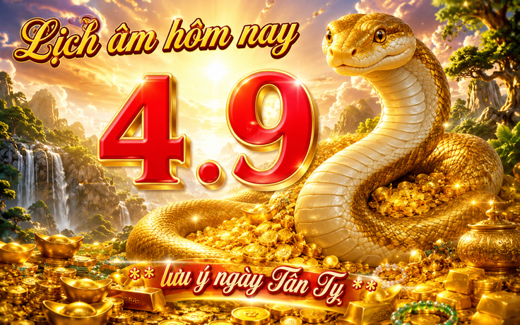 Lịch âm hôm nay 4.9: Lưu ý ngày Tân Tỵ