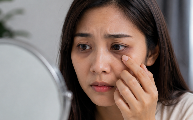 Ngủ đủ vẫn quầng thâm mắt: Vì sao?