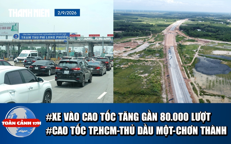 Toàn cảnh 17h: Xe vào cao tốc tăng gần 80.000 lượt | FLYCAM Cao tốc TP.HCM - Thủ Dầu Một - Chơn Thành