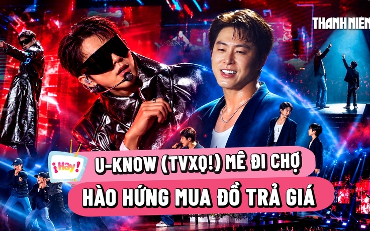 U-Know (TVXQ!) mê đi chợ Bến Thành, hào hứng trả giá