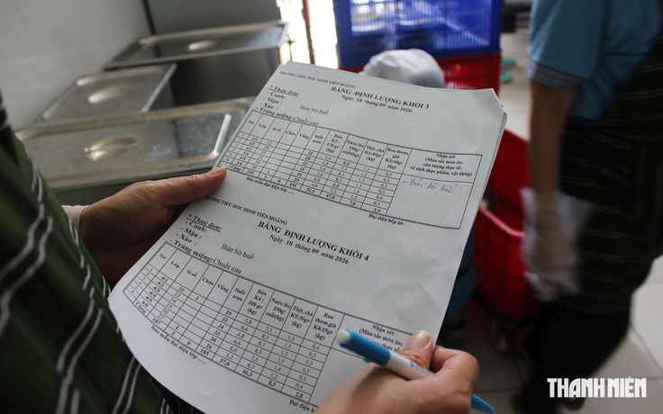 Bữa ăn bán trú 35.000 - 40.000 đồng/ngày: Chất lượng ra sao?
