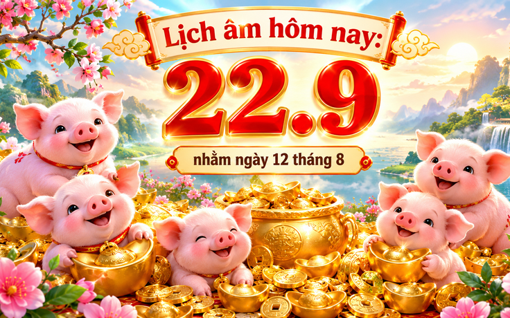 Lịch âm hôm nay 22.9: Ngày Kỷ Hợi, tháng Đinh Dậu, năm Bính Ngọ