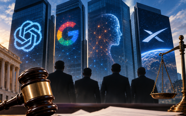 OpenAI, Google đối mặt vụ kiện với cáo buộc làm chậm phát triển AI