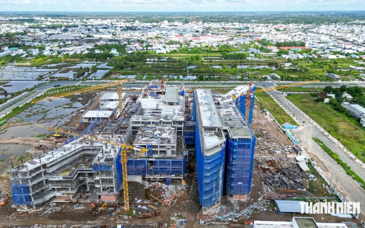 Nhiều gói thầu bệnh viện 1.200 giường ở Cà Mau chậm tiến độ Nhiều gói thầu bệnh viện 1.200 giường ở Cà Mau chậm tiến độ
