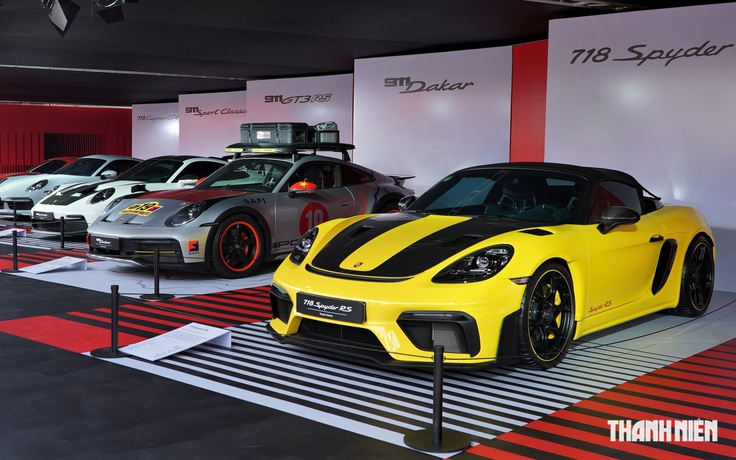 Từ 911 Dakar đến GT3 RS, dàn xe hiếm Porsche hội ngộ tại TP.HCM