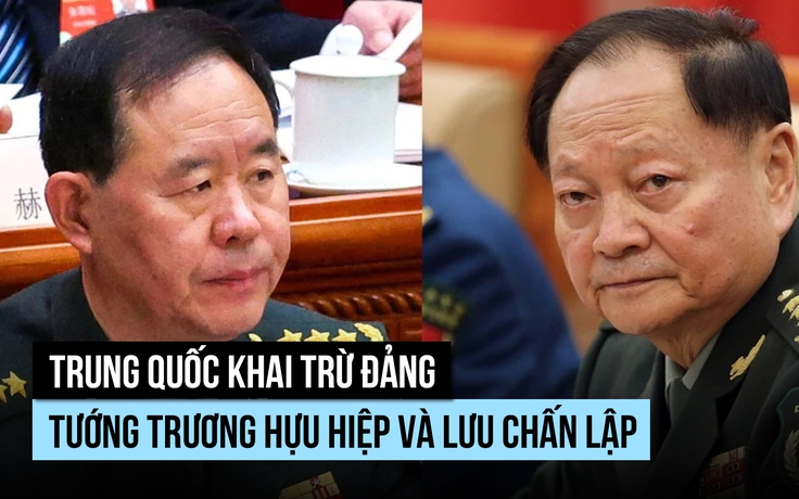 Hai cựu ủy viên Quân ủy Trung ương Trung Quốc bị khai trừ đảng