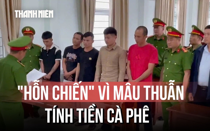 Khởi tố 6 bị can cầm hung khí hỗn chiến từ mâu thuẫn tính tiền cà phê