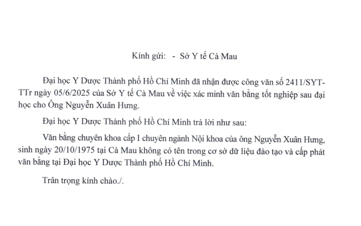 Lãnh án tù vì dùng bằng giả hành nghề bác sĩ, khám hơn 4.500 lượt bệnh nhân
