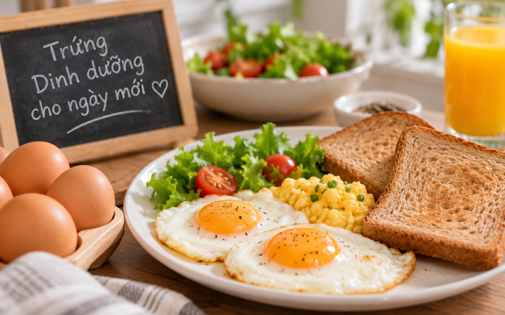Ăn sáng với trứng: Bao nhiêu quả là đủ lượng đạm?