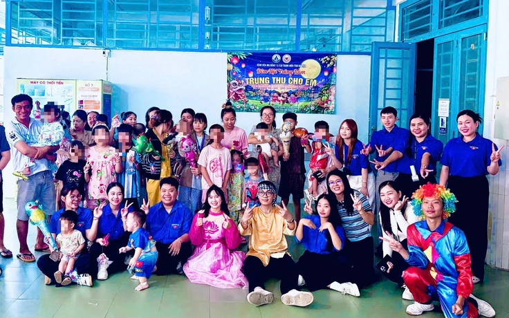 Đầy ắp tình cảm dành cho bệnh nhi ở Bệnh viện Nhi Đồng 1