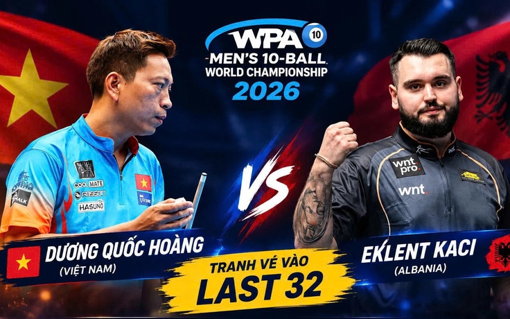 Hoàng Sao thua ngược 'đại bàng Albania', dừng chân đáng tiếc ở giải billiards thế giới 