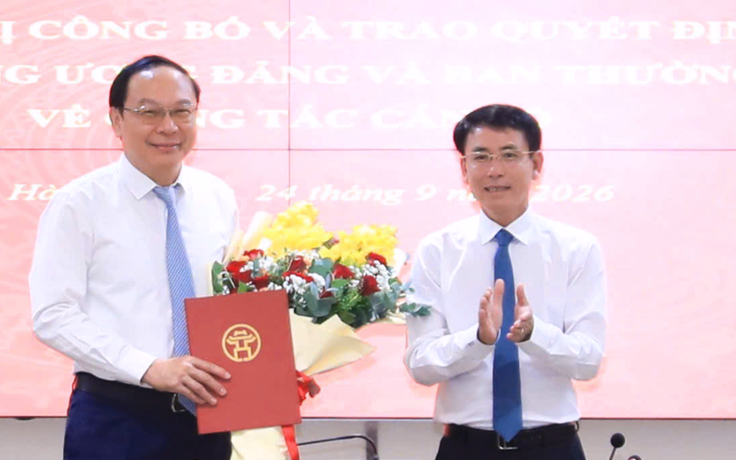 Thứ trưởng Bộ NN-MT làm Trợ lý Ủy viên Bộ Chính trị, Bí thư Thành ủy Hà Nội