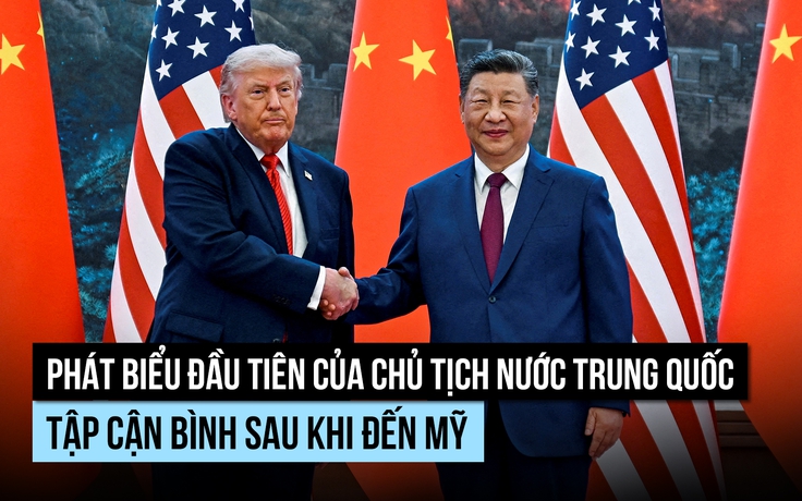 Chủ tịch Tập Cận Bình phát thông điệp mở đầu chuyến thăm Mỹ
