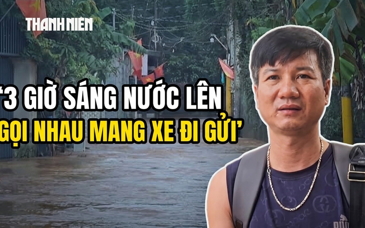 Nước sông Buông dâng cao, người dân Đồng Nai 3 giờ sáng gọi nhau 'chạy lũ'