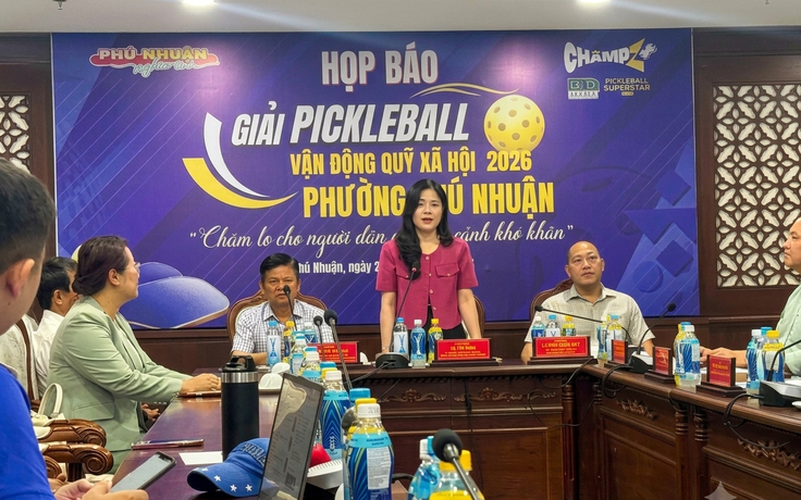 Giải pickleball vận động Quỹ xã hội phường Phú Nhuận năm 2026: Ý nghĩa cao đẹp Giải pickleball vận động Quỹ xã hội phường Phú Nhuận năm 2026: Ý nghĩa cao đẹp