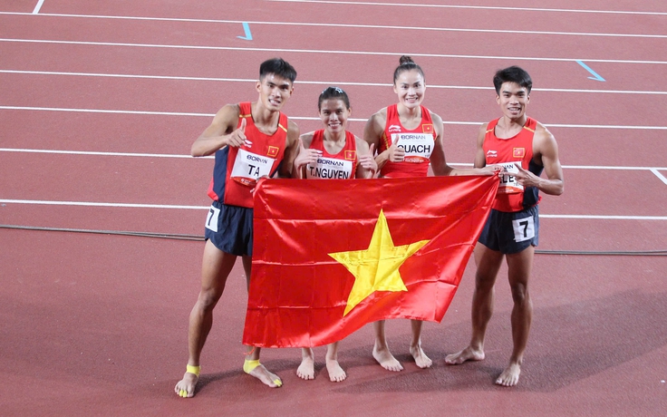 Ngả mũ thán phục 4 chân chạy làm nên tấm HCĐ cực kỳ cảm xúc tại ASIAD