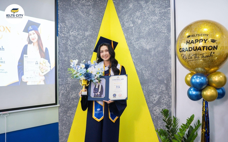 KOL Thanh Mèo đạt 7.5 IELTS tại IELTS CITY