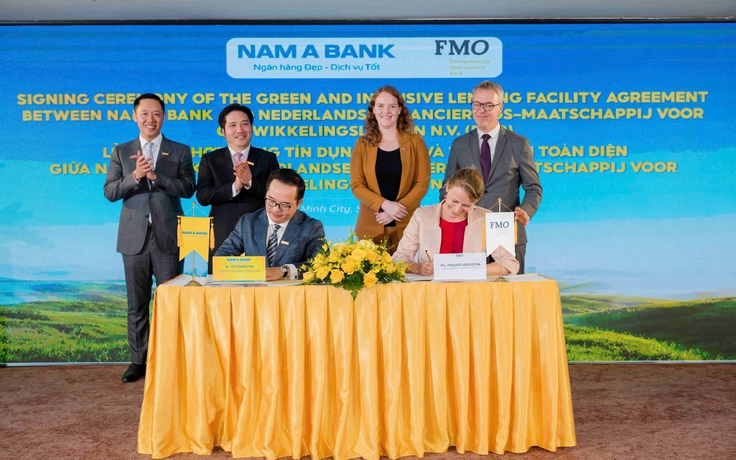 Nam A Bank nhận 60 triệu USD từ FMO, mở rộng dòng vốn xanh quốc tế