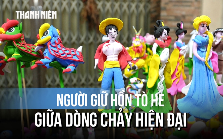 Nghệ nhân Lê Xuân Tung: Giữ hồn tò he giữa dòng chảy hiện đại