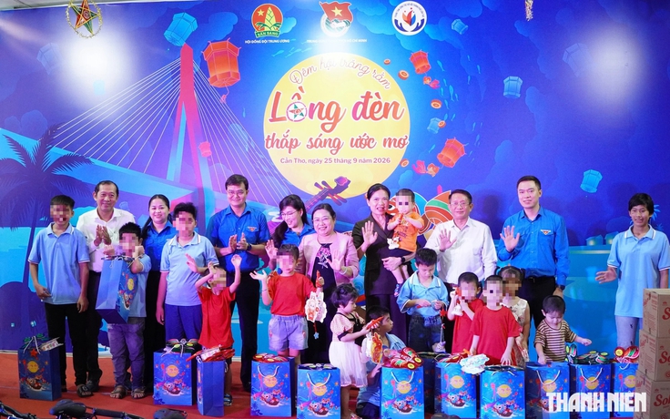 T.Ư MTTQ Việt Nam, T.Ư Đoàn tặng quà trung thu tại nơi đặc biệt ở Cần Thơ