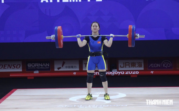 Quá đáng tiếc cho Quàng Thị Tâm chỉ cách tấm huy chương ASIAD đúng 1 kg