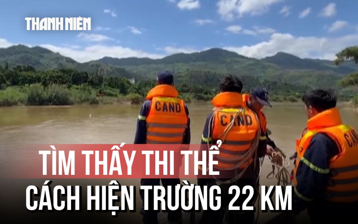 Rơi xuống sông Mã khi qua cầu phao, thi thể dạt sang tận Lào