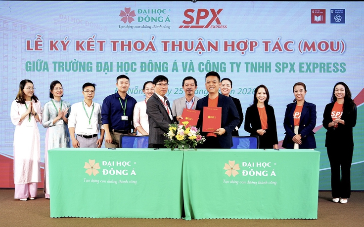 SPX Express cùng Trường ĐH Đông Á ký kết hợp tác phát triển nguồn nhân lực logistics