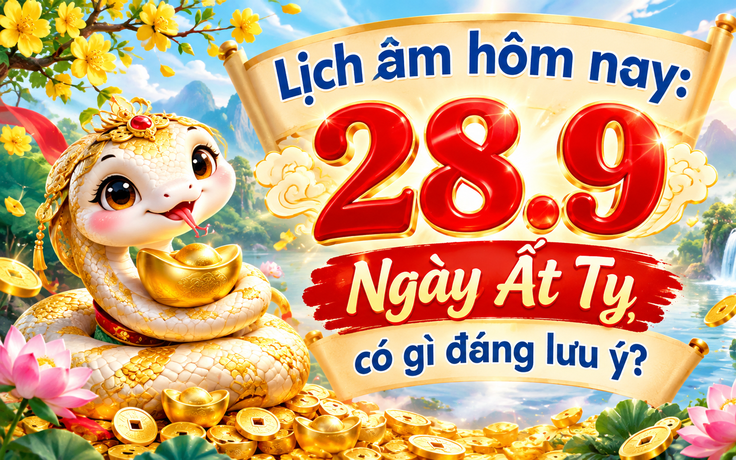 Lịch âm hôm nay 28.9 nhằm ngày 18 tháng 8 là ngày gì?