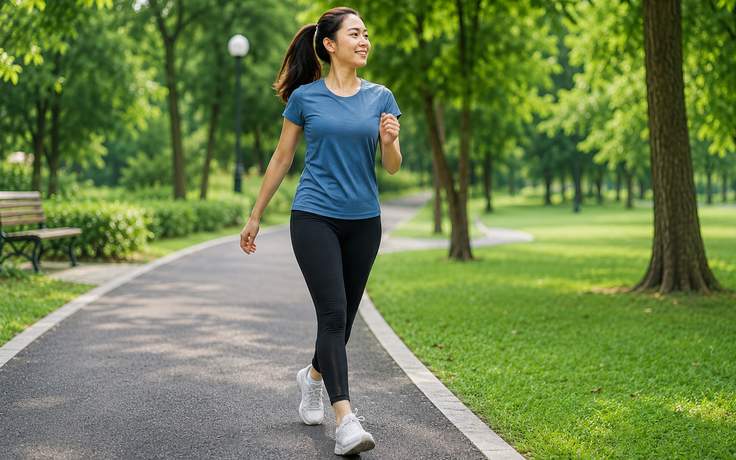 Đi bộ 30 phút mỗi ngày có đủ giảm mỡ nội tạng?