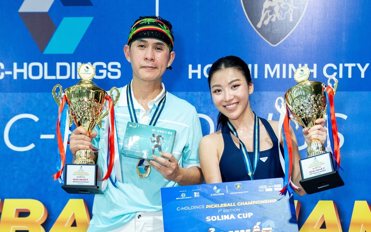 Đông đảo nghệ sĩ, doanh nhân tranh tài sôi nổi tại giải pickleball C-Holdings Championship