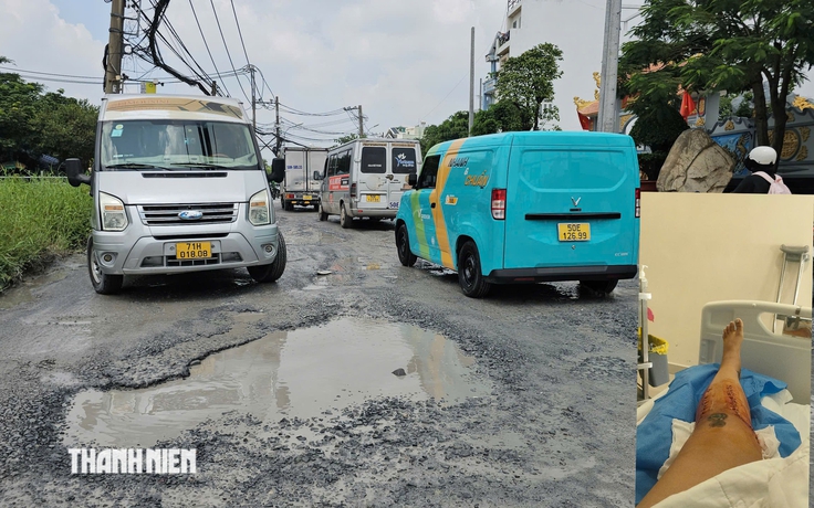 Con đường thi công gần 3 năm chưa xong ở TP.HCM, người dân liên tục té ngã