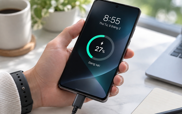 Lý do điện thoại Samsung không đạt tốc độ sạc tối đa dù dùng củ sạc nhanh