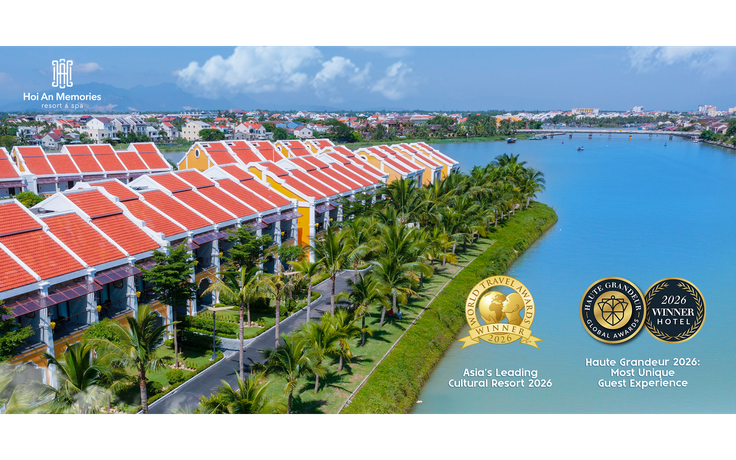 Hoi An Memories Resort & Spa: Vị thế dẫn đầu với cú đúp giải thưởng quốc tế