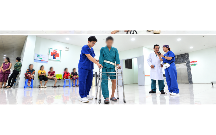 Bác sĩ Mỹ mang lại bước chân mới cho bệnh nhân nghèo tại Bệnh viện Tân An