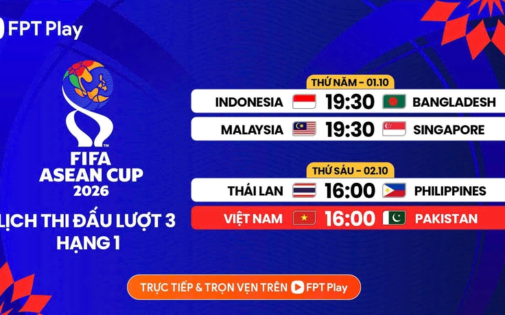 Lịch thi đấu, kênh phát Việt Nam vs Pakistan: Thầy trò HLV Kim Sang-sik quyết thắng để tranh hạng ba