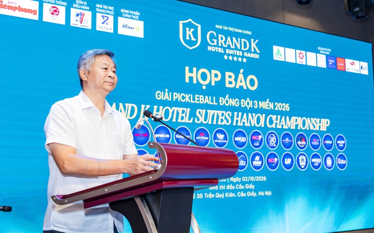Hơn 400 VĐV tham gia giải pickleball đồng đội 3 miền, tiền thưởng 225 triệu đồng