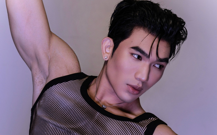 Body săn chắc của chàng trai cao 1,85 m thi Nam vương Toàn cầu